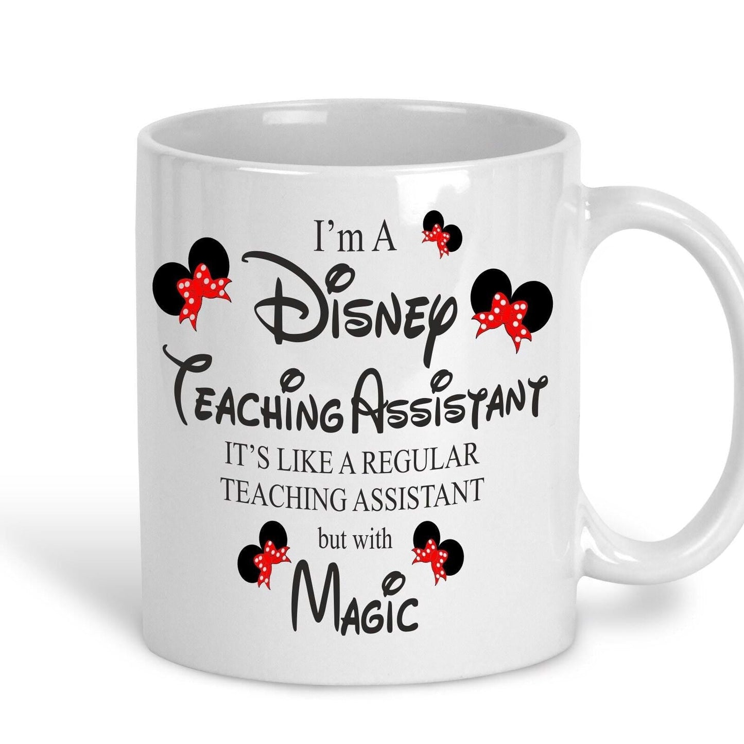 Disney TA Teaching Assistant With Magic Mug Personalised