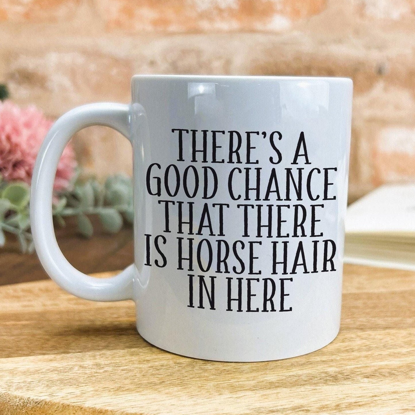 Good Chance There's Horse Hair Mug