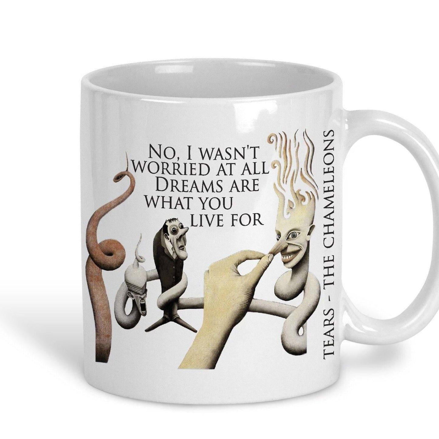 The Chameleons Tears Manchester Band Personalised Ceramic Mug