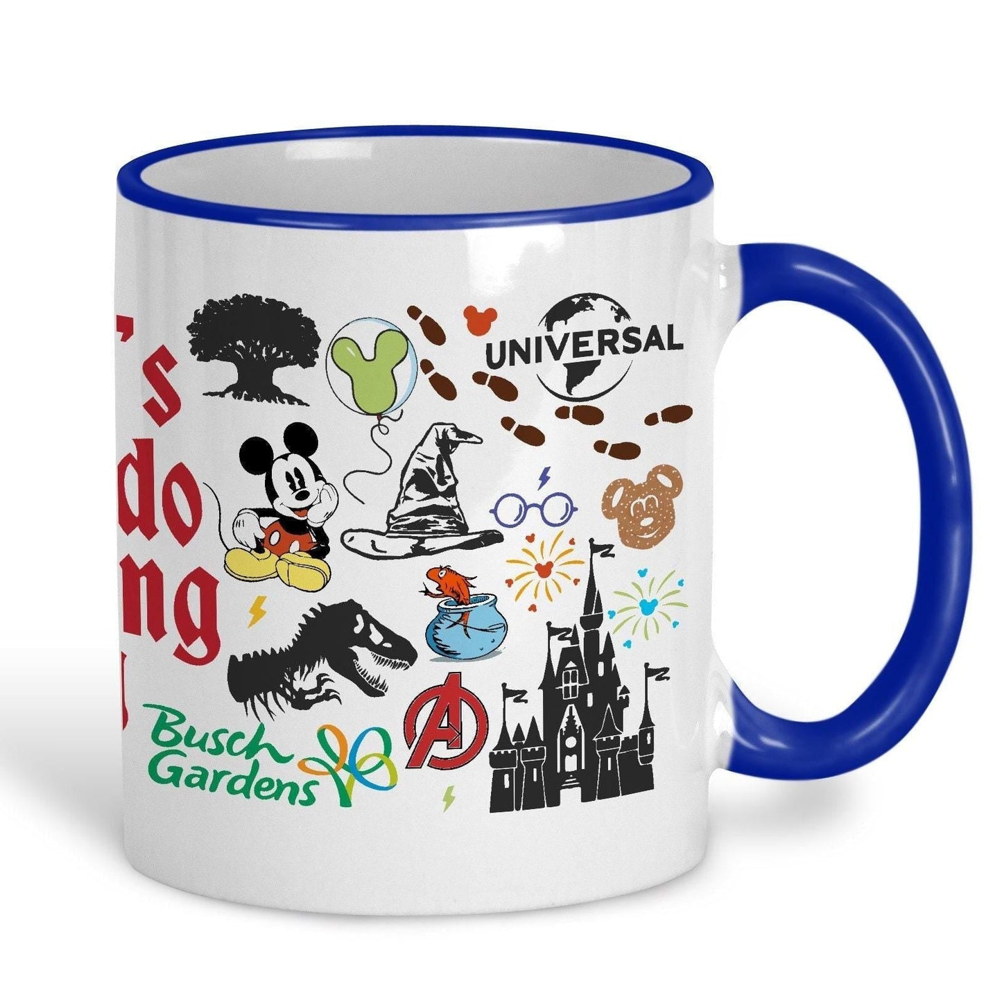 Orlando Planning Mug Personalised Holiday Ceramic Mug