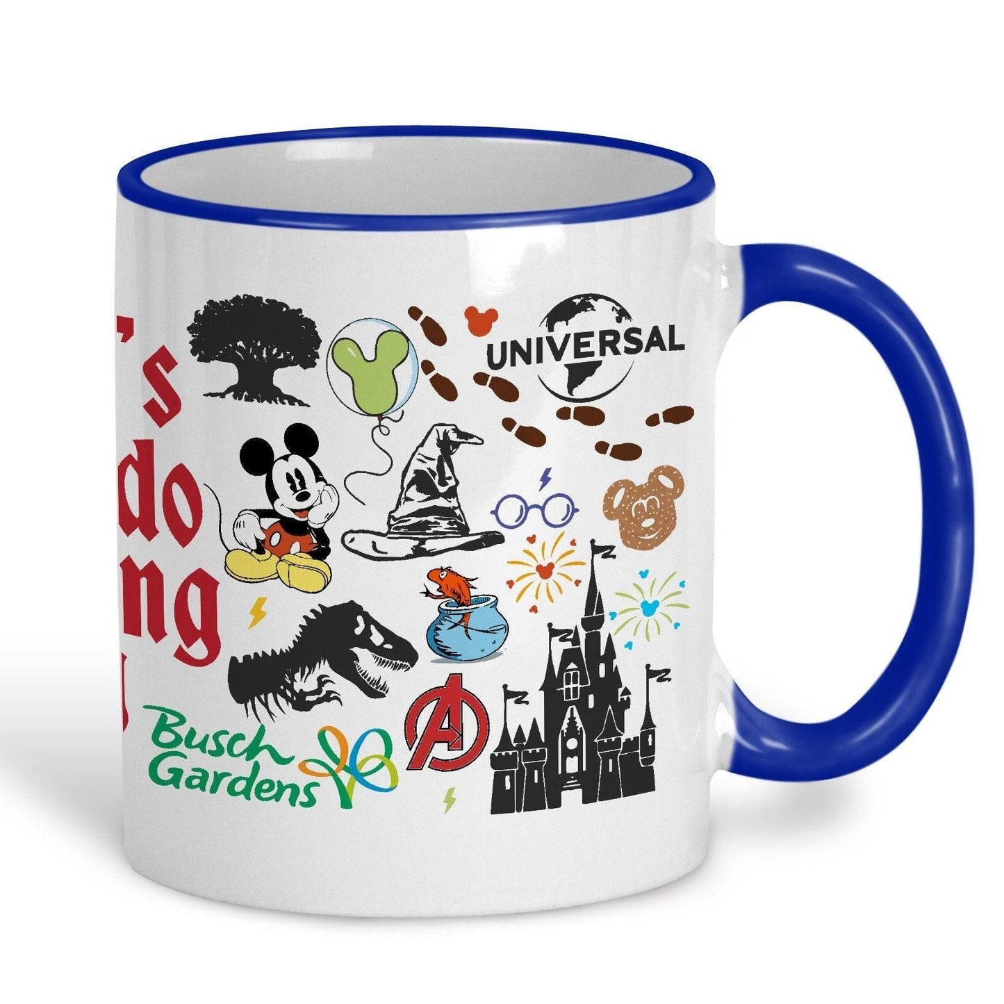 Orlando Planning Mug Personalised Holiday Ceramic Mug