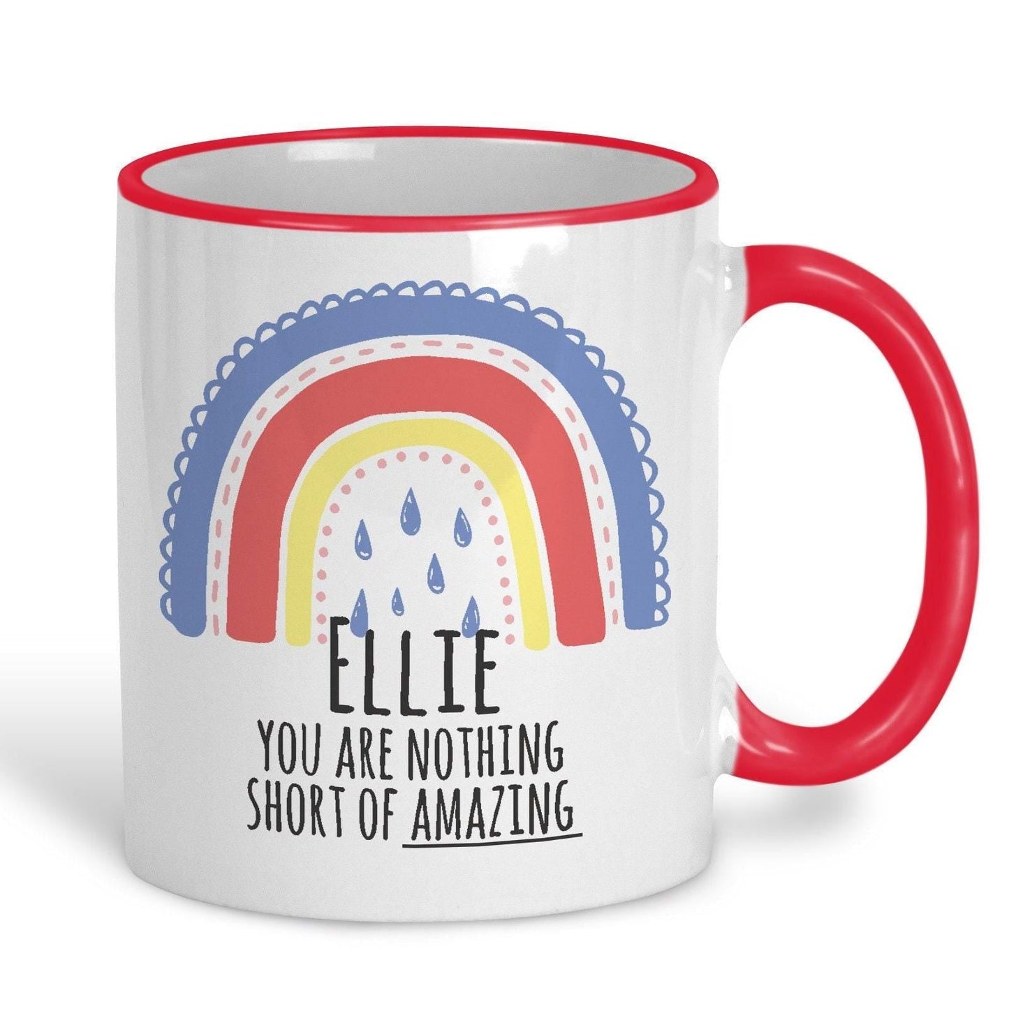 You Are Nothing Short of Amazing Personalised Positivity Ceramic Mug