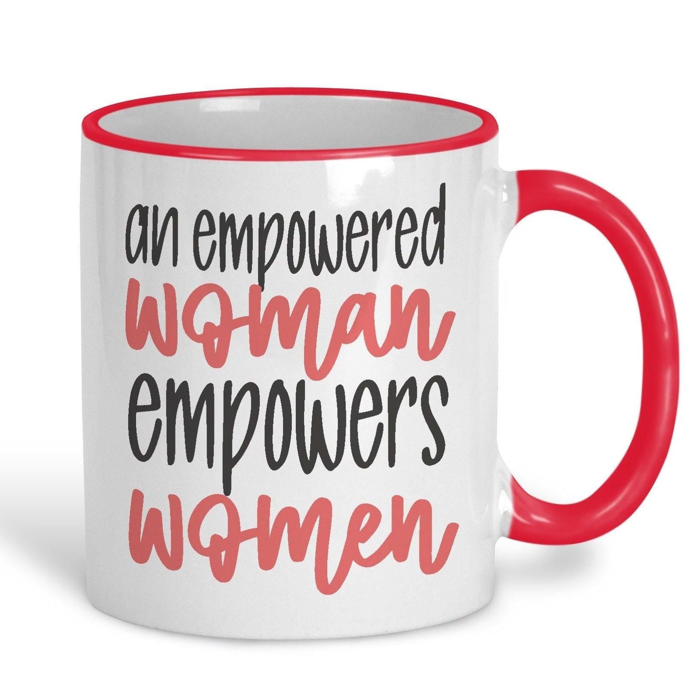 An Empowered Woman Inspires Women Personalised Mug