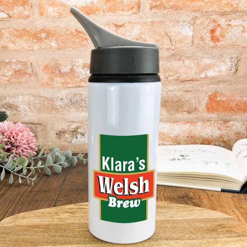 Welsh Brew Tea - Personalised Water Bottle