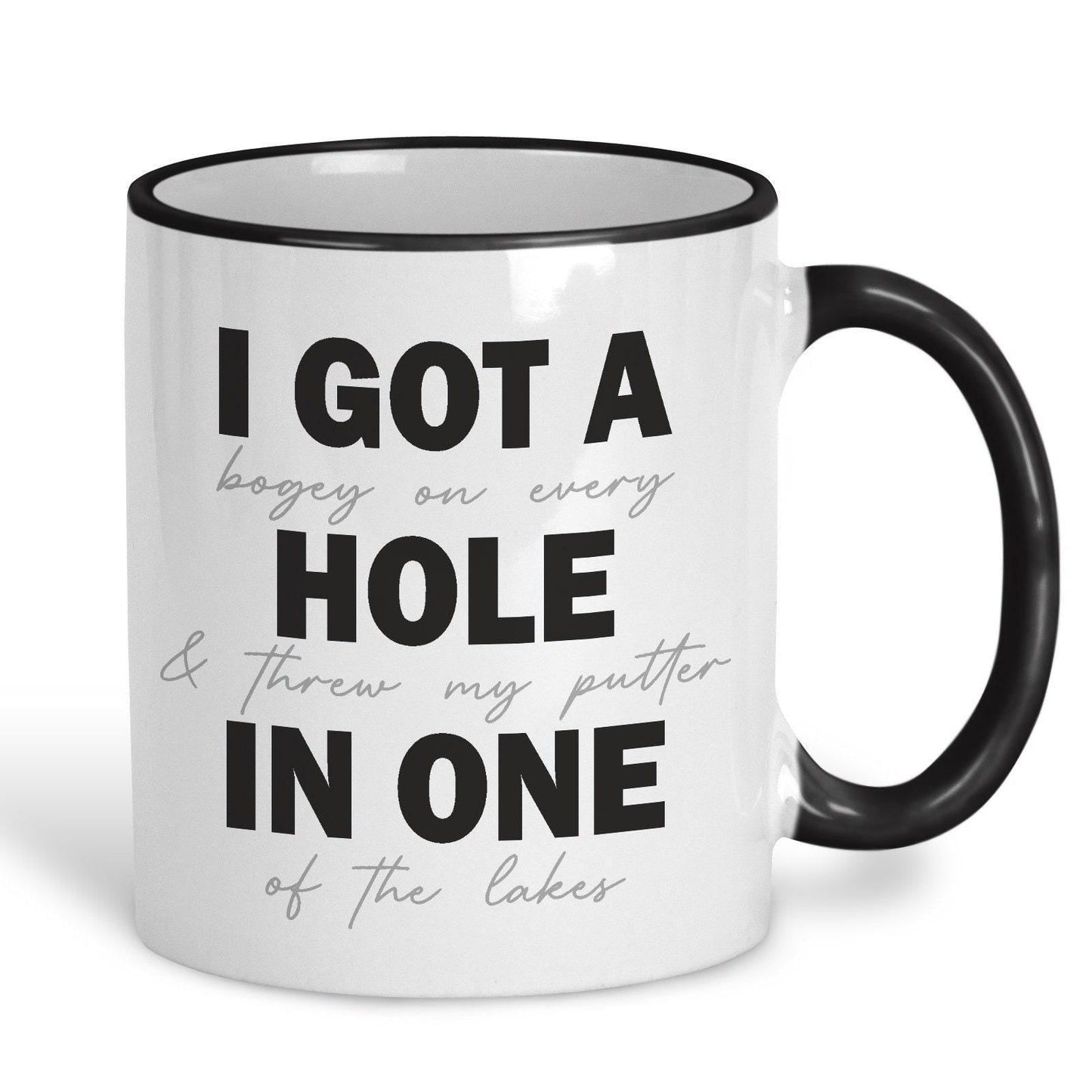 I Got A Hole In One Golf Personalised Sport Mug
