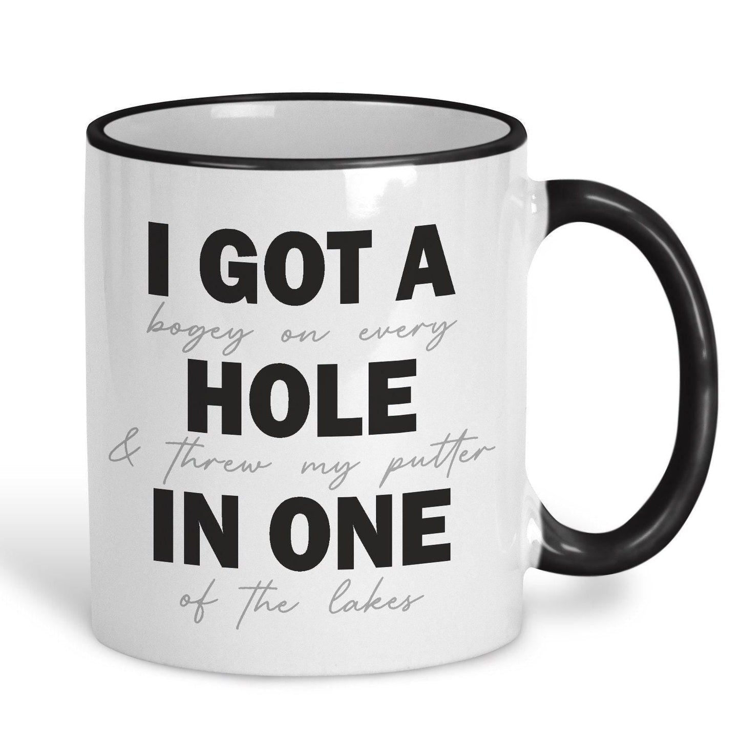I Got A Hole In One Golf Personalised Sport Mug