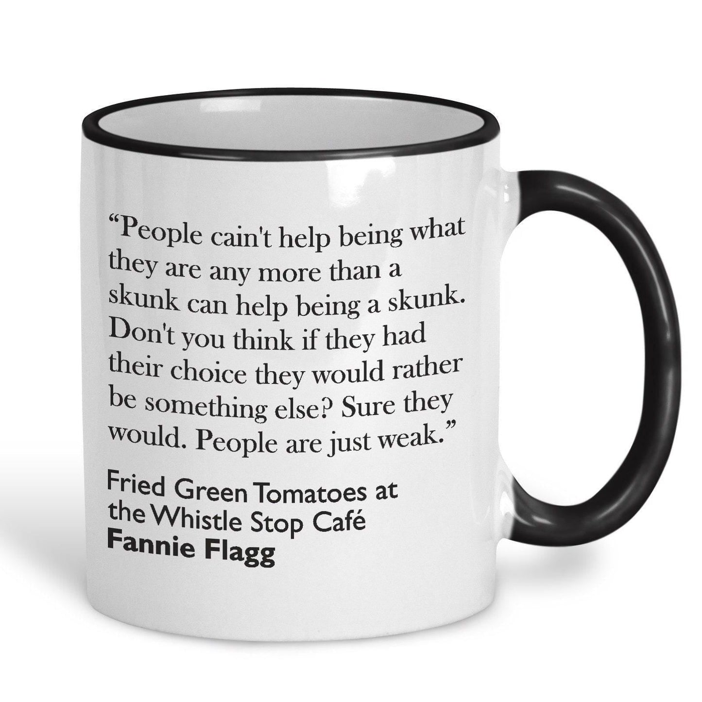 Fannie Flagg Fried Green Tomatoes Book Quote Personalised Ceramic Mug