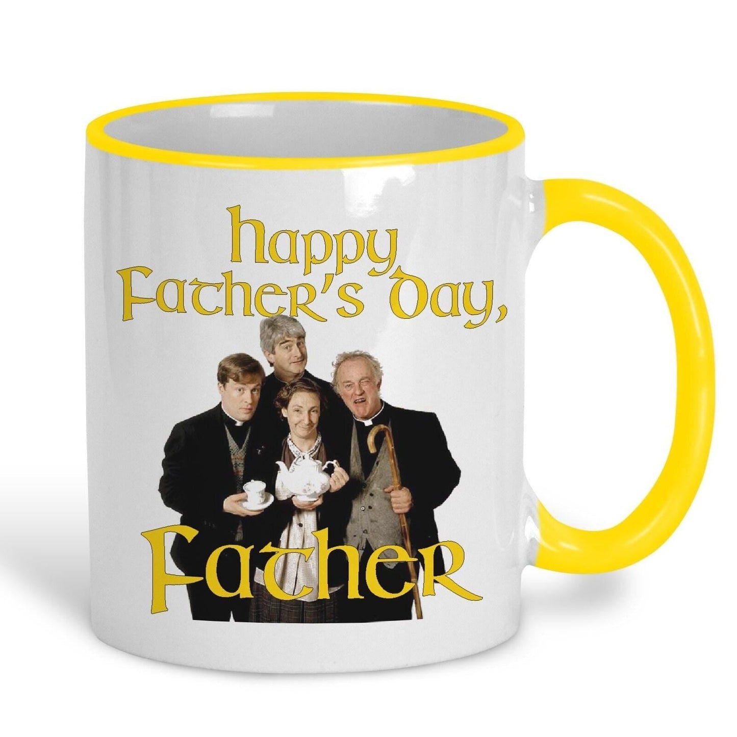 Father Ted Father's Day Irish Personalised Ceramic Mug
