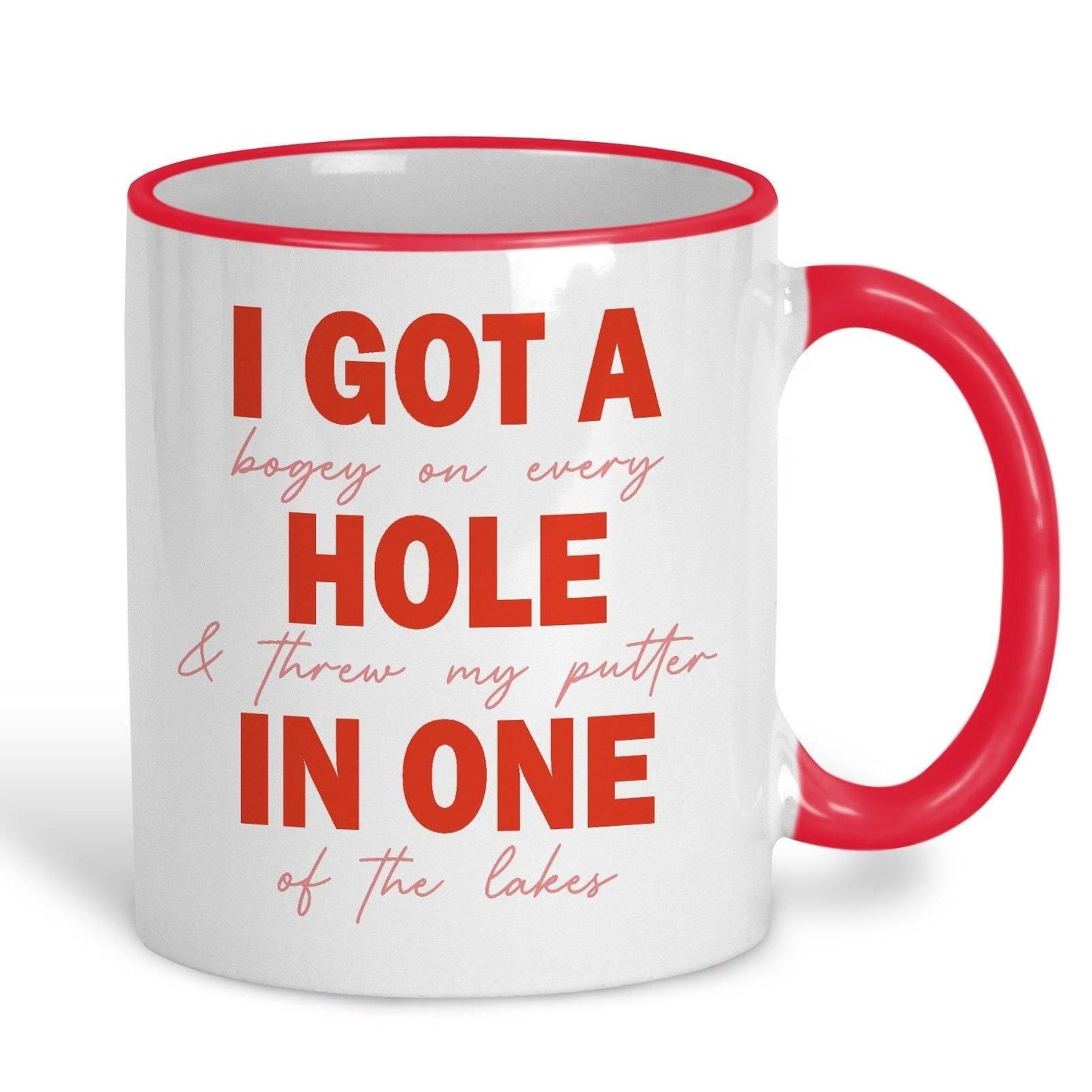 I Got A Hole In One Golf Personalised Sport Mug