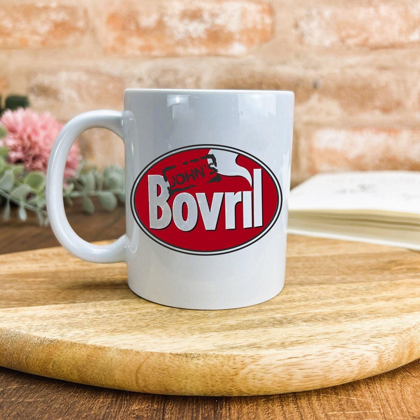 Bovril - Personalised Ceramic Mug - Regional Gift - Perfect for Friend and Family. Hot Drink