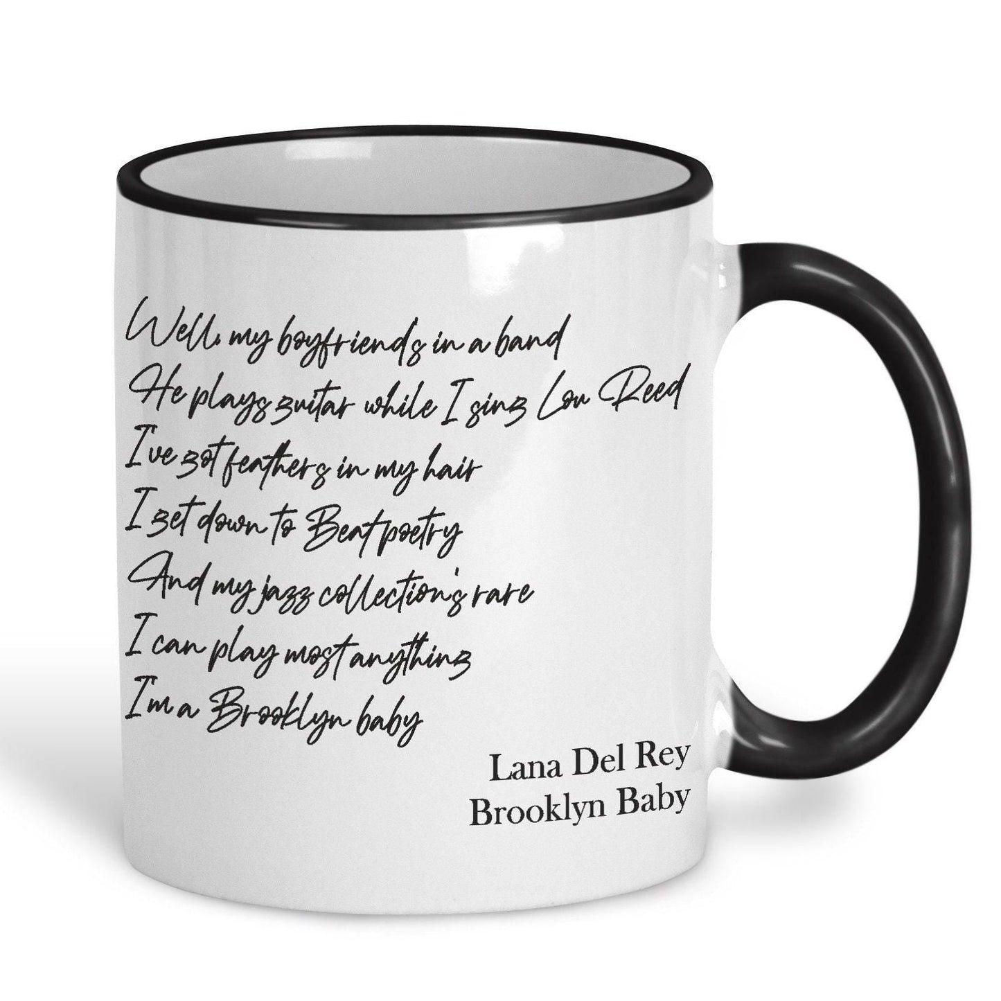 Lana Del Rey Brooklyn Baby Ceramic Mug