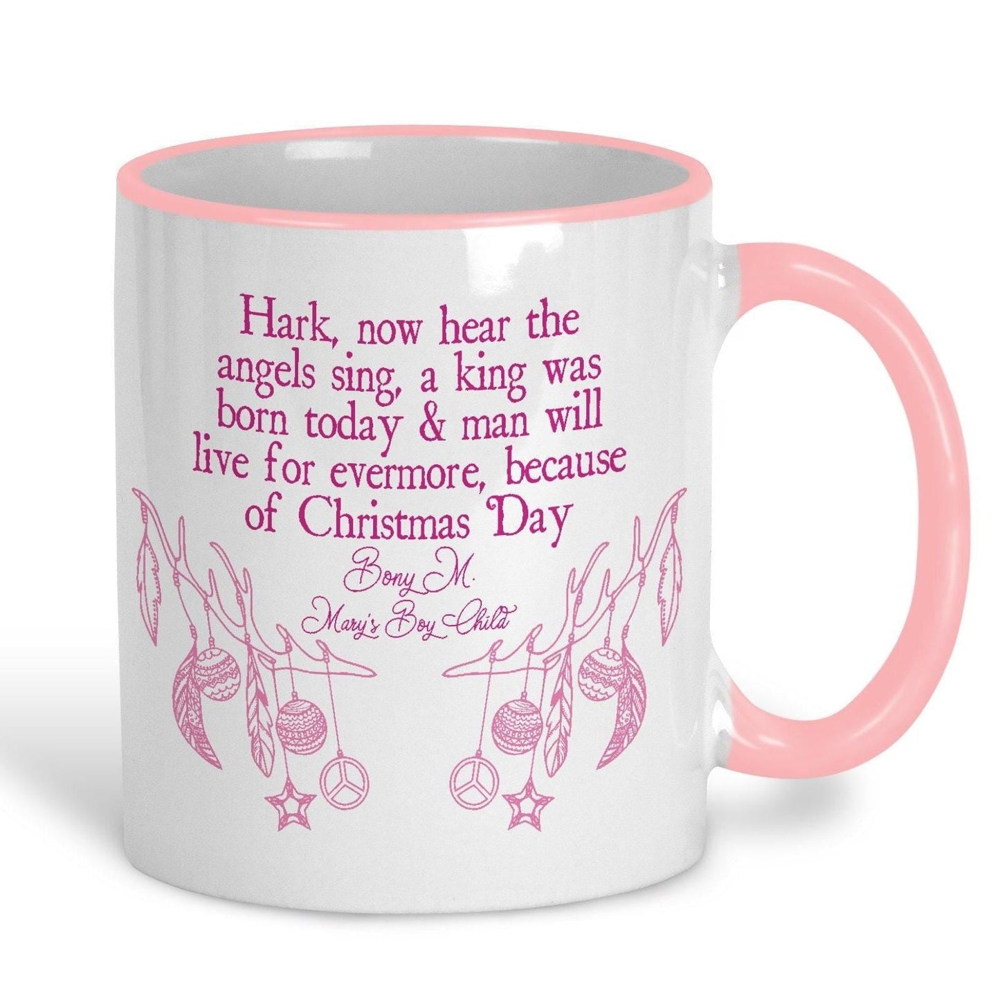 Mary's Boy Child Bony M Christmas Song Lyrics Mug