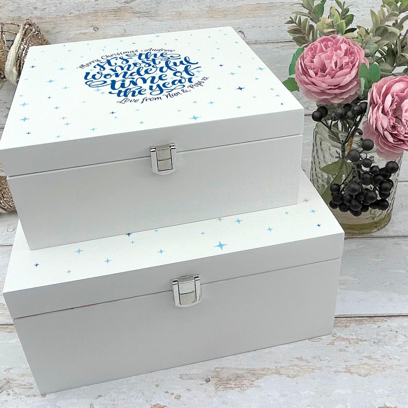 Most Wonderful Time of the Year - Christmas Eve Treats Box - Personalised Gift