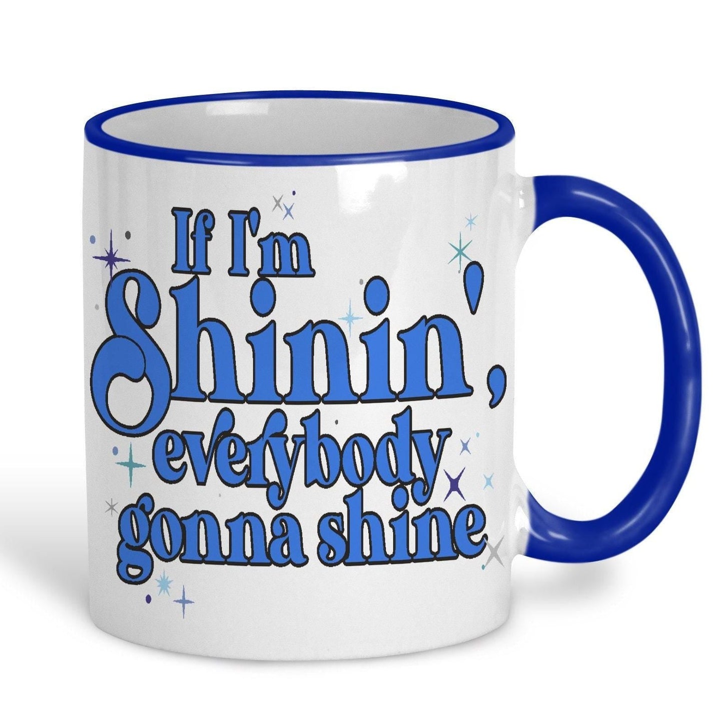 Lizzo Juice Ceramic Mug Song Lyrics If I'm Shinin Everybody Gonna Shine