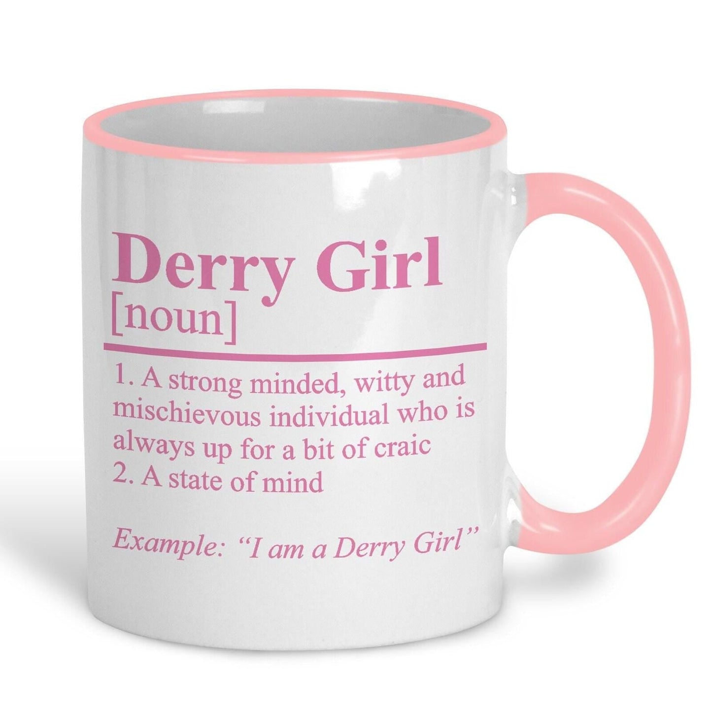 Derry Girl Definition TV Show Personalised Ceramic Mug