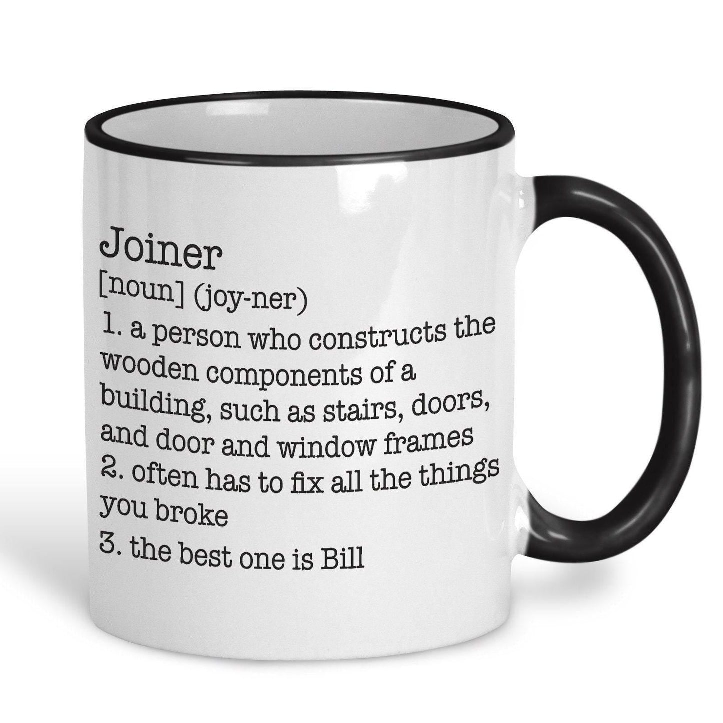 Joiner Definition Personalised Ceramic Mug