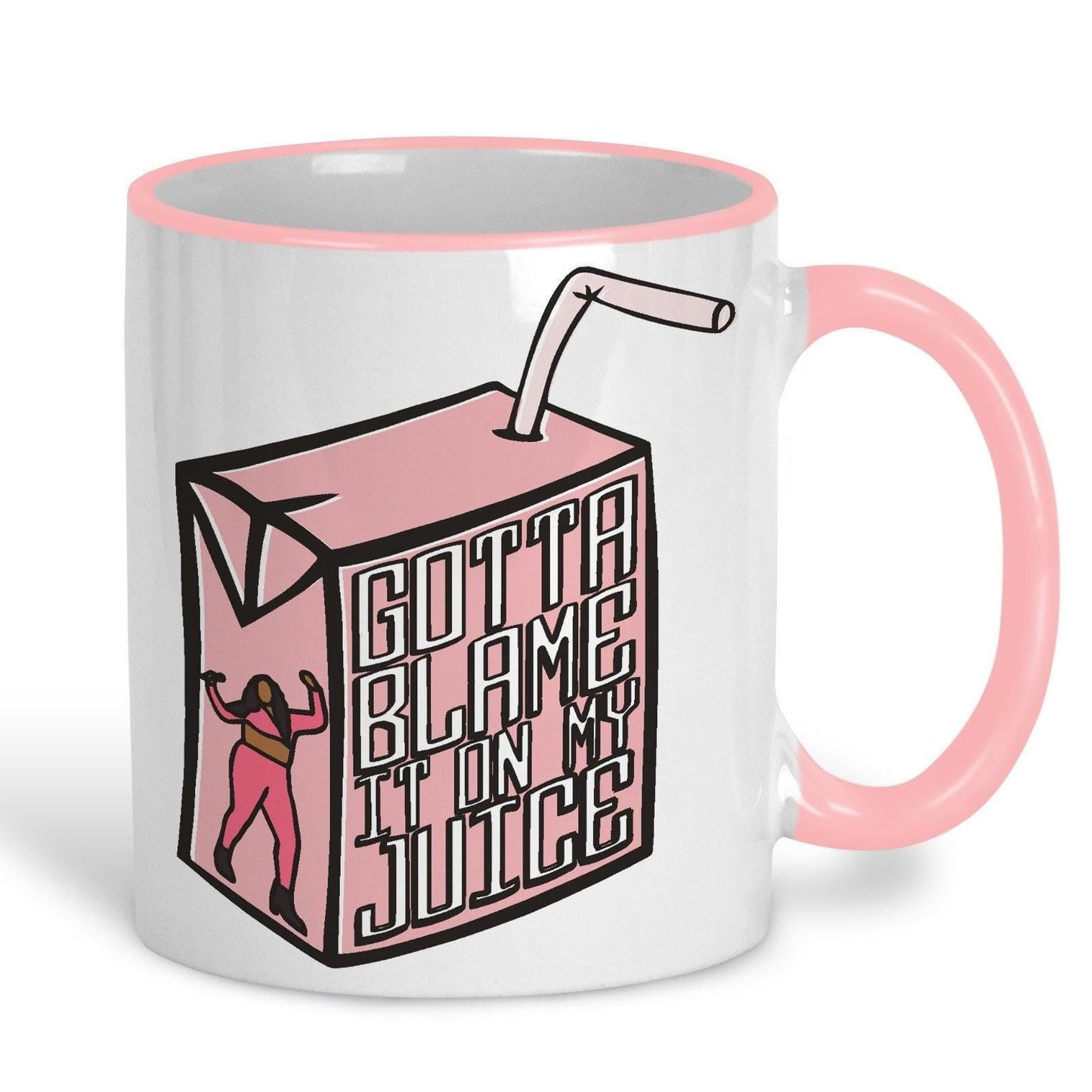 Lizzo Juice Ceramic Mug Song Lyrics Blame It On My Juice