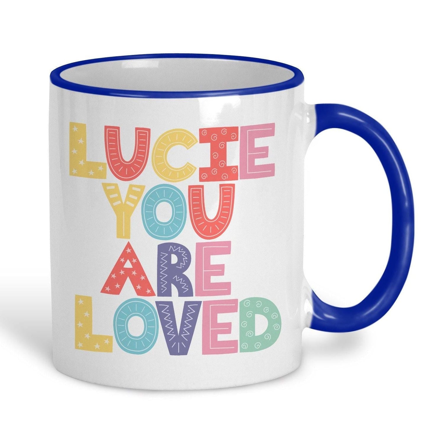 You Are Loved Personalised Mug Valentine's Day Boyfriend Girlfriend Gift Partner