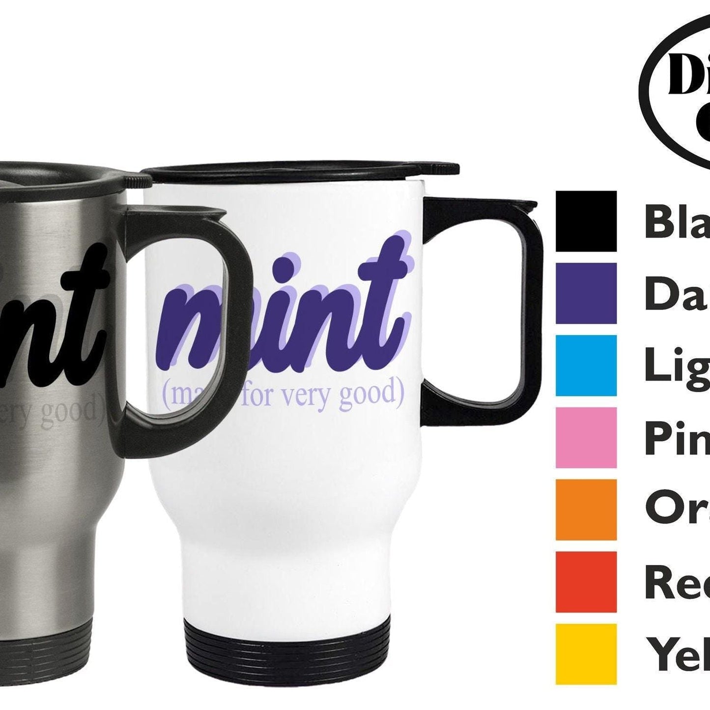 Mint Mancunian Quote - Personalised Travel Mug