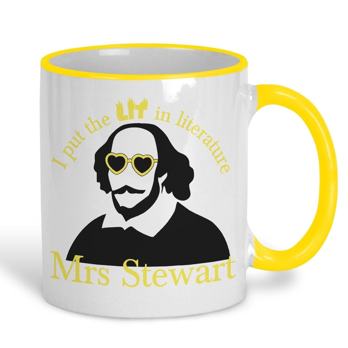 Shakespeare English Literature Teacher Personalised Ceramic Mug