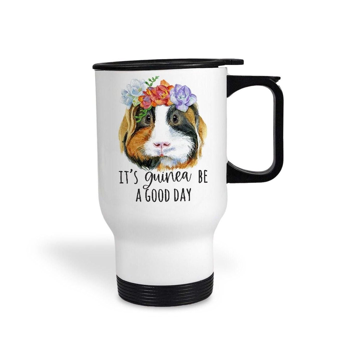 Guinea Be A Good Day Travel Mug Personalised