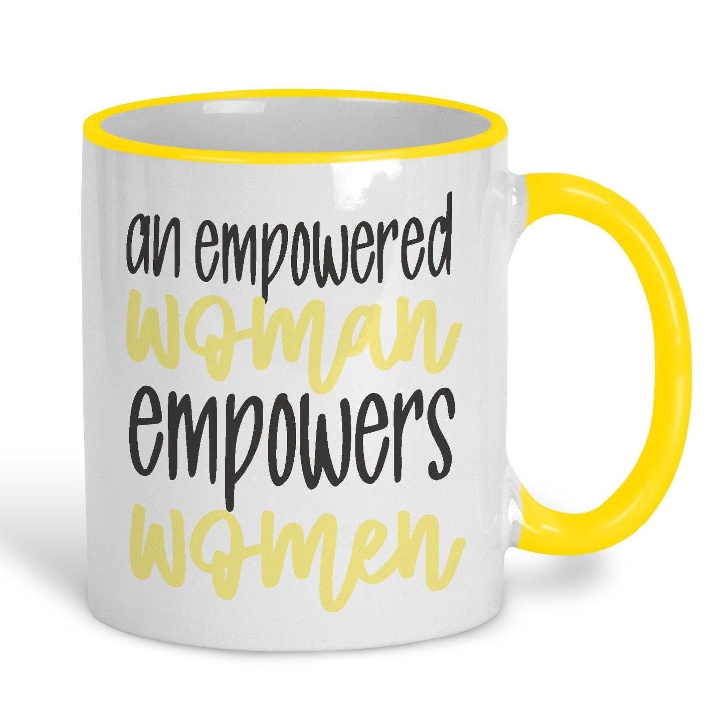 An Empowered Woman Inspires Women Personalised Mug