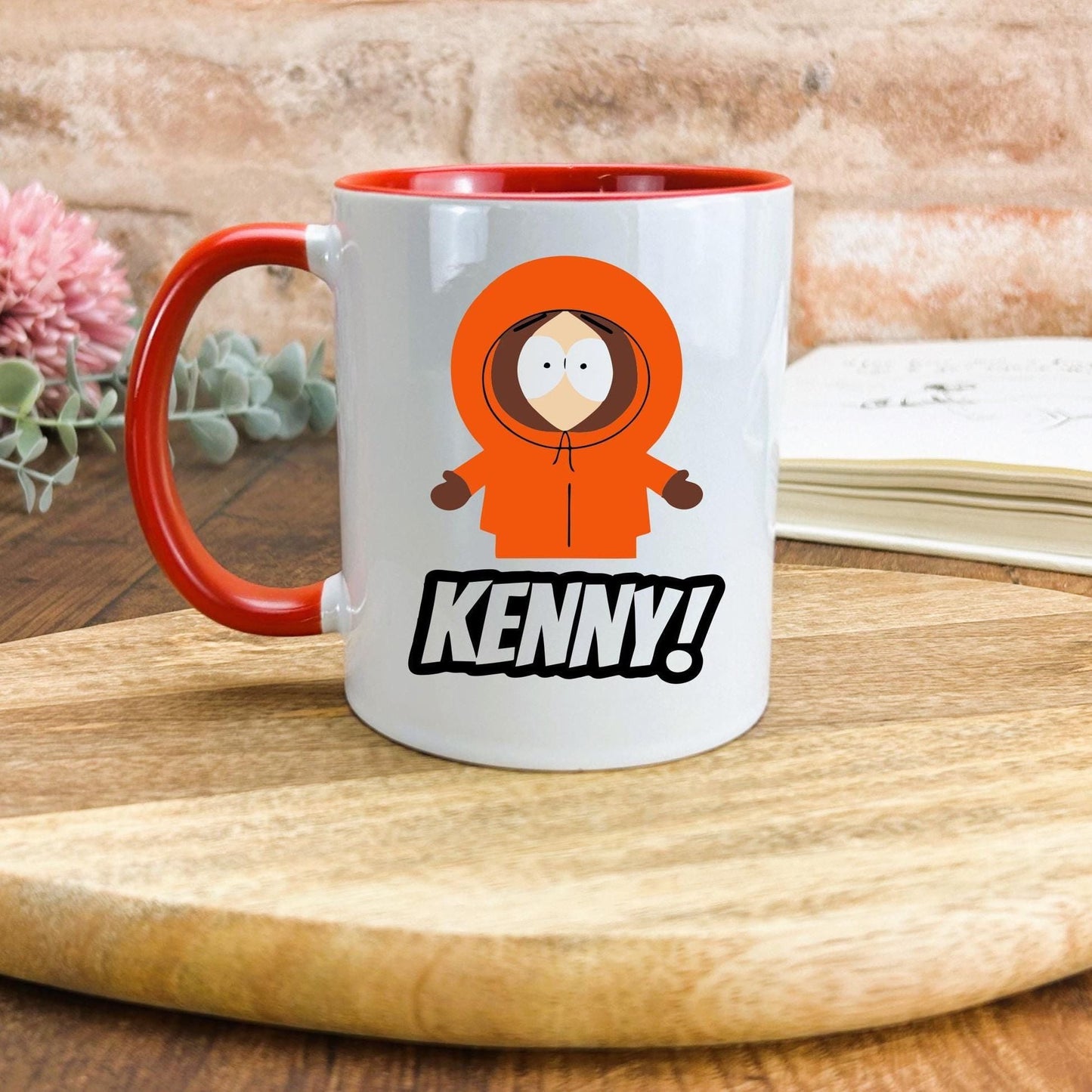 Kenny South Park Character Personalised Ceramic Gift Mug