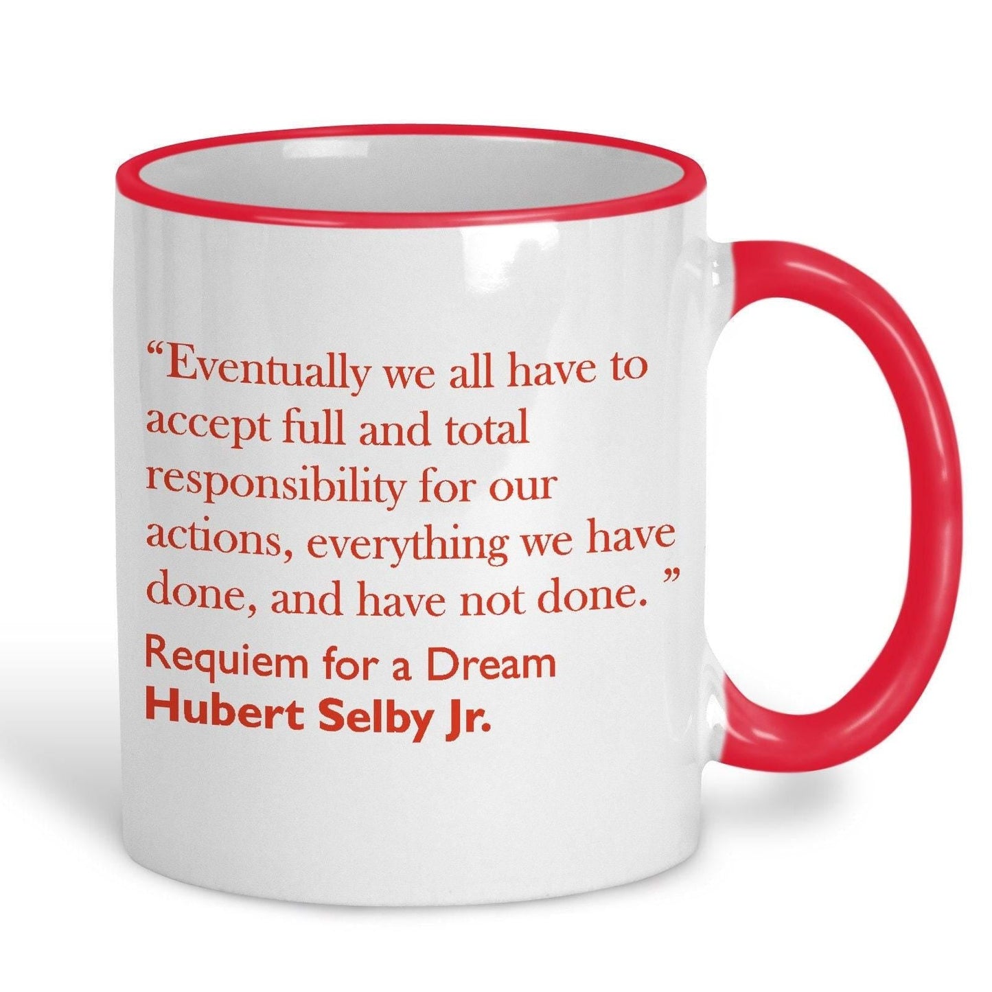 Hubert Selby Jr Requiem For A Dream Book Quote Personalised Ceramic Mug