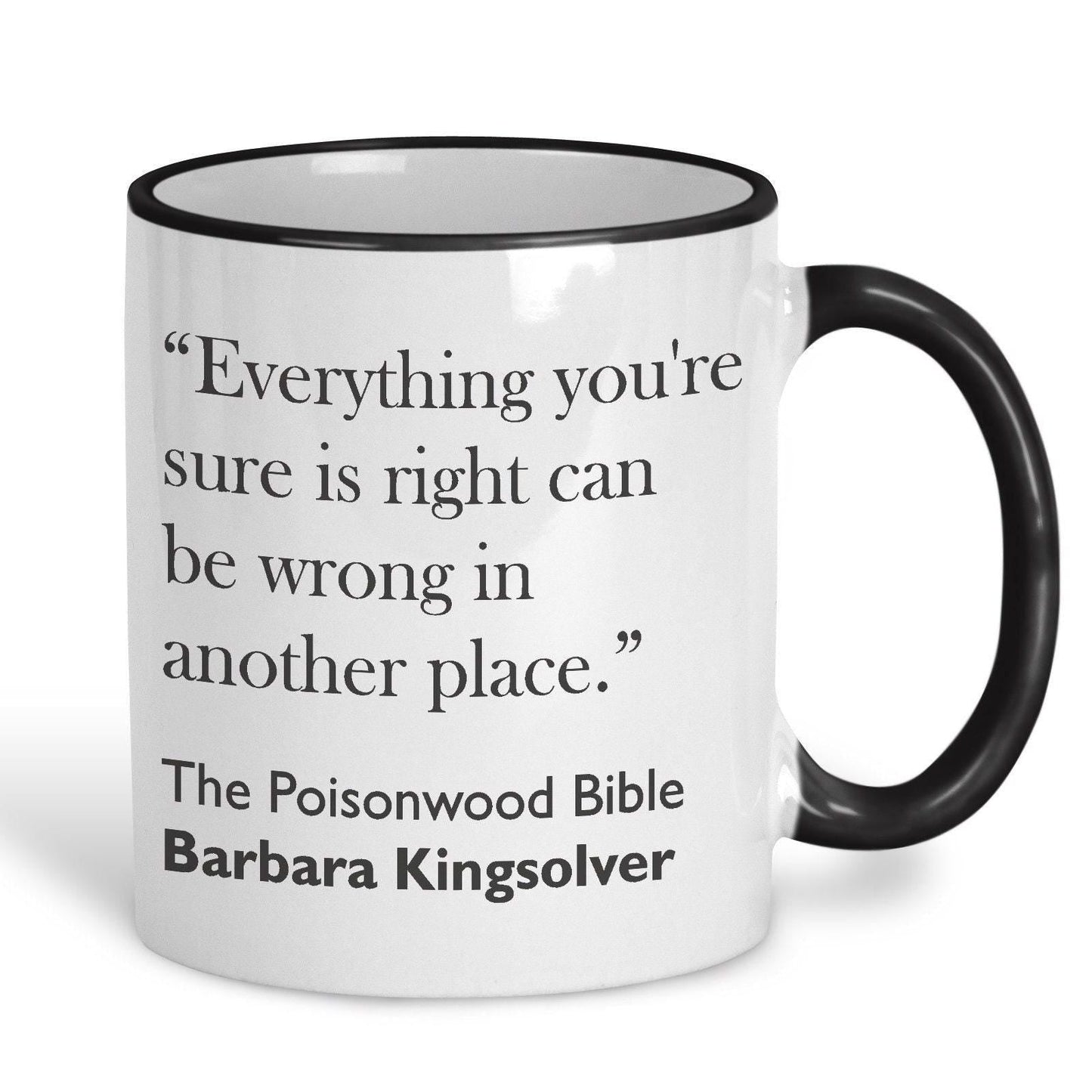 Barbara Kingslover The Poisonwood Bible Mug