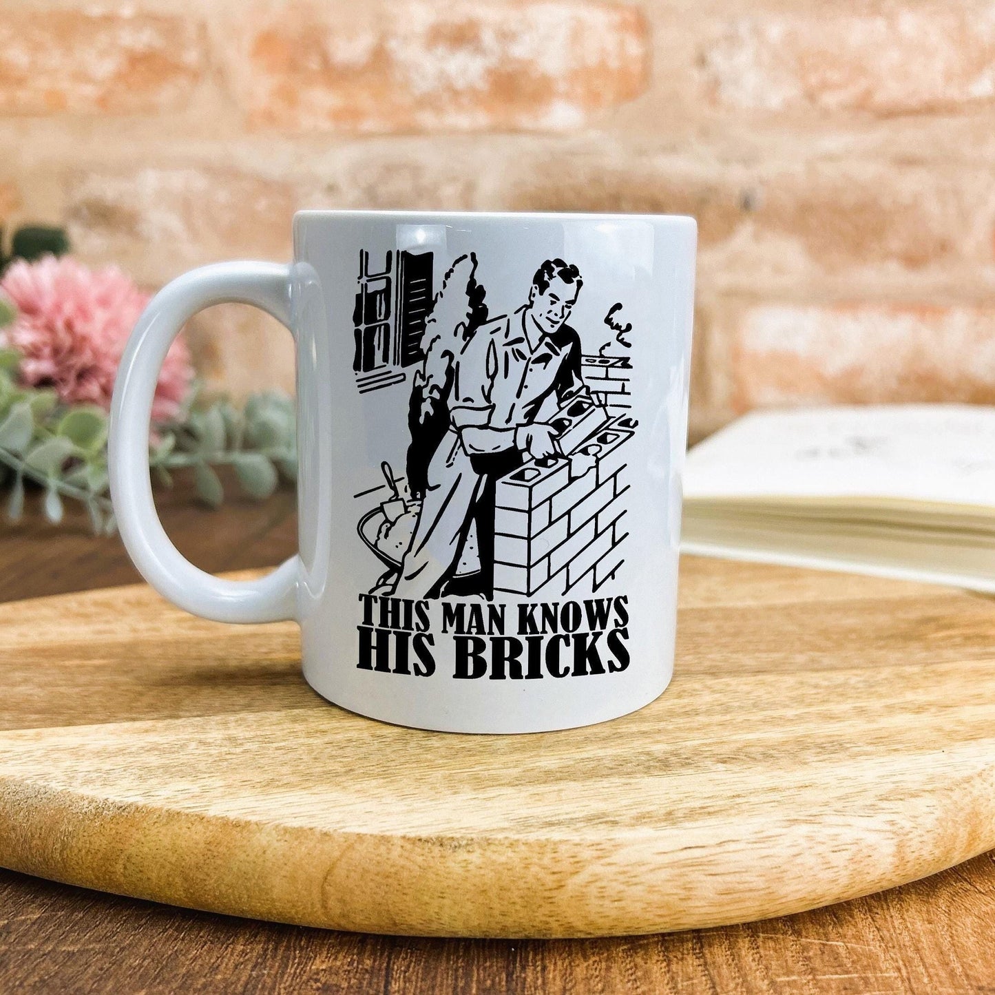 This Man Knows His Bricks Bricklayer Personalised Mug