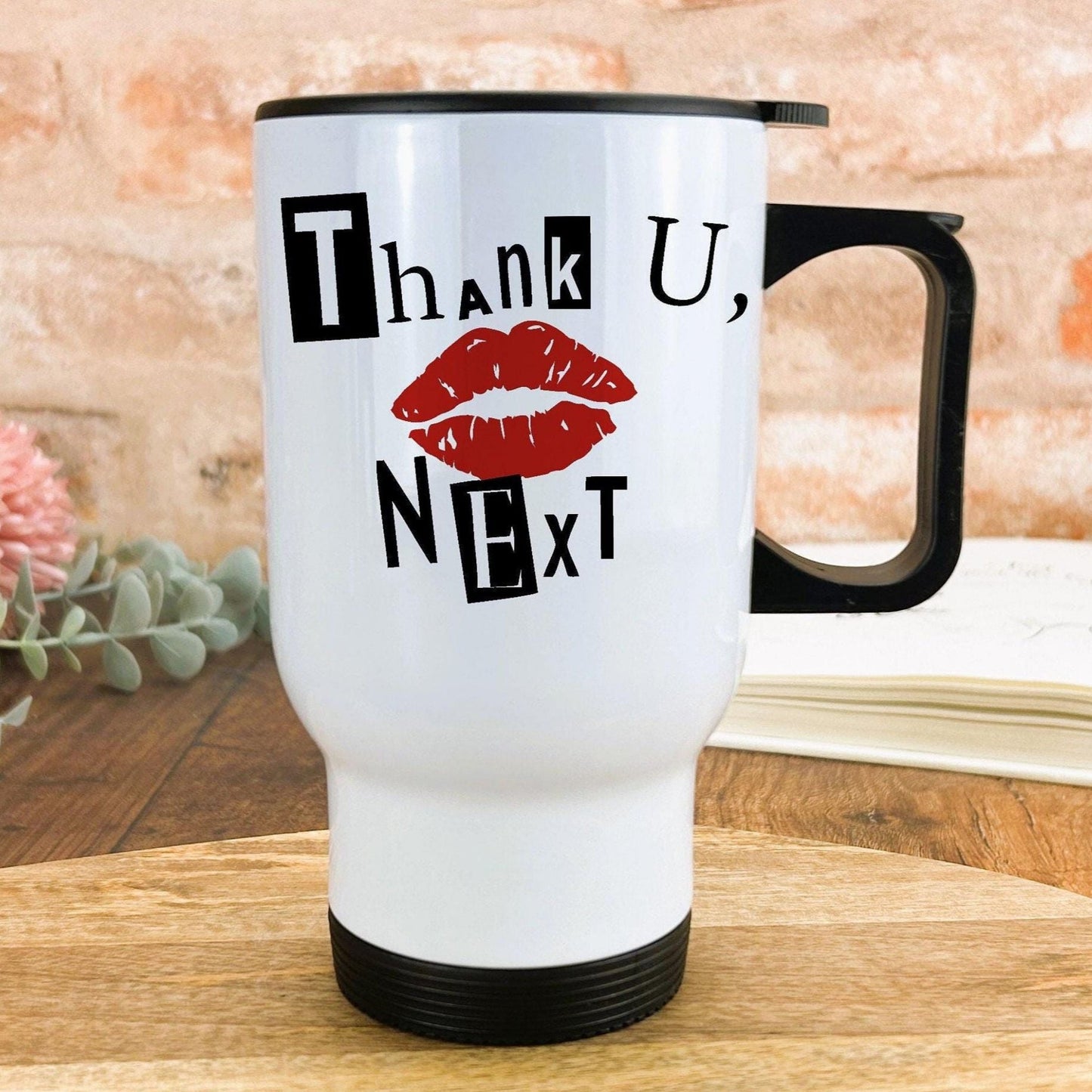 Ariana Grande Thank U Next Travel Mug Personalised Gift