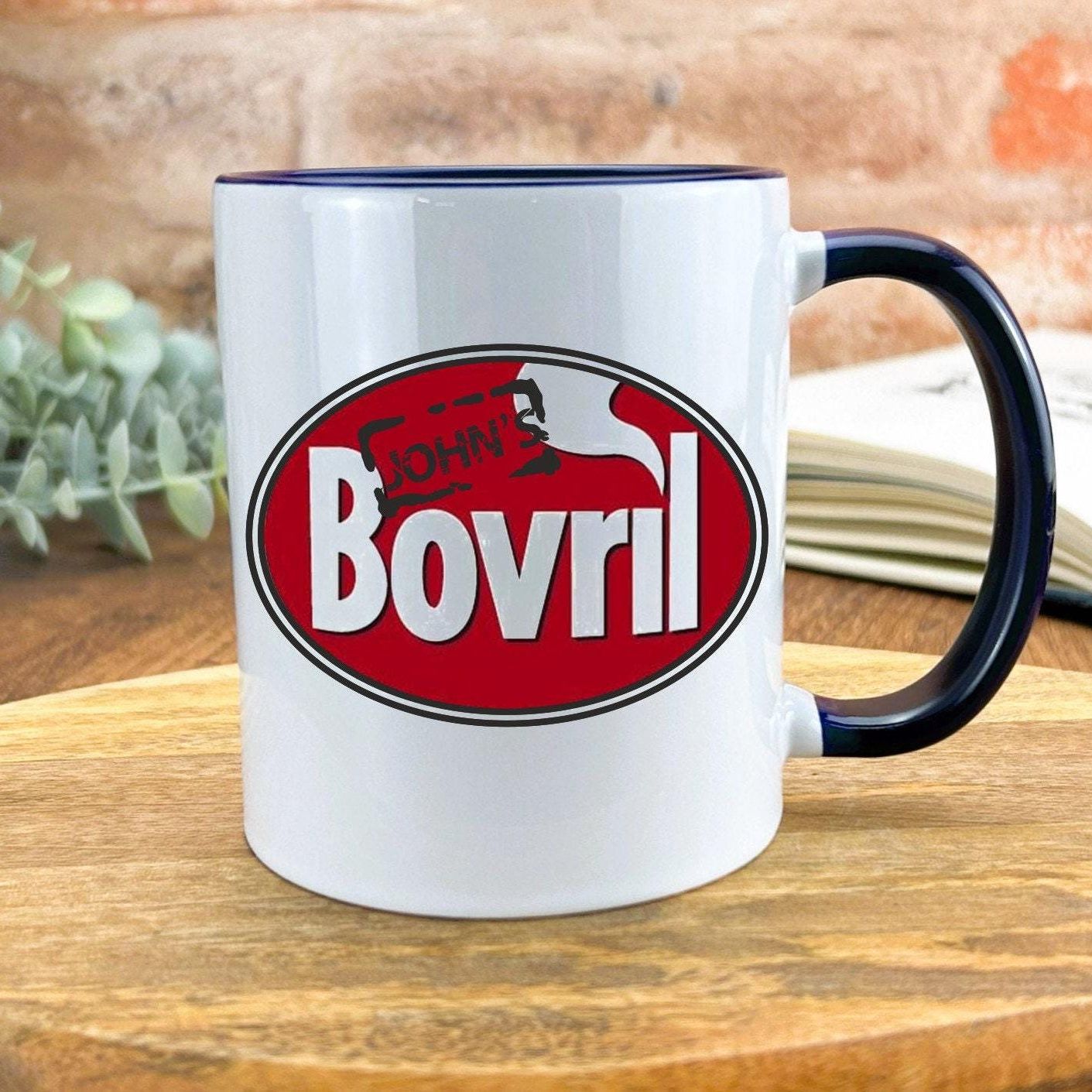Bovril - Personalised Ceramic Mug - Regional Gift - Perfect for Friend and Family. Hot Drink