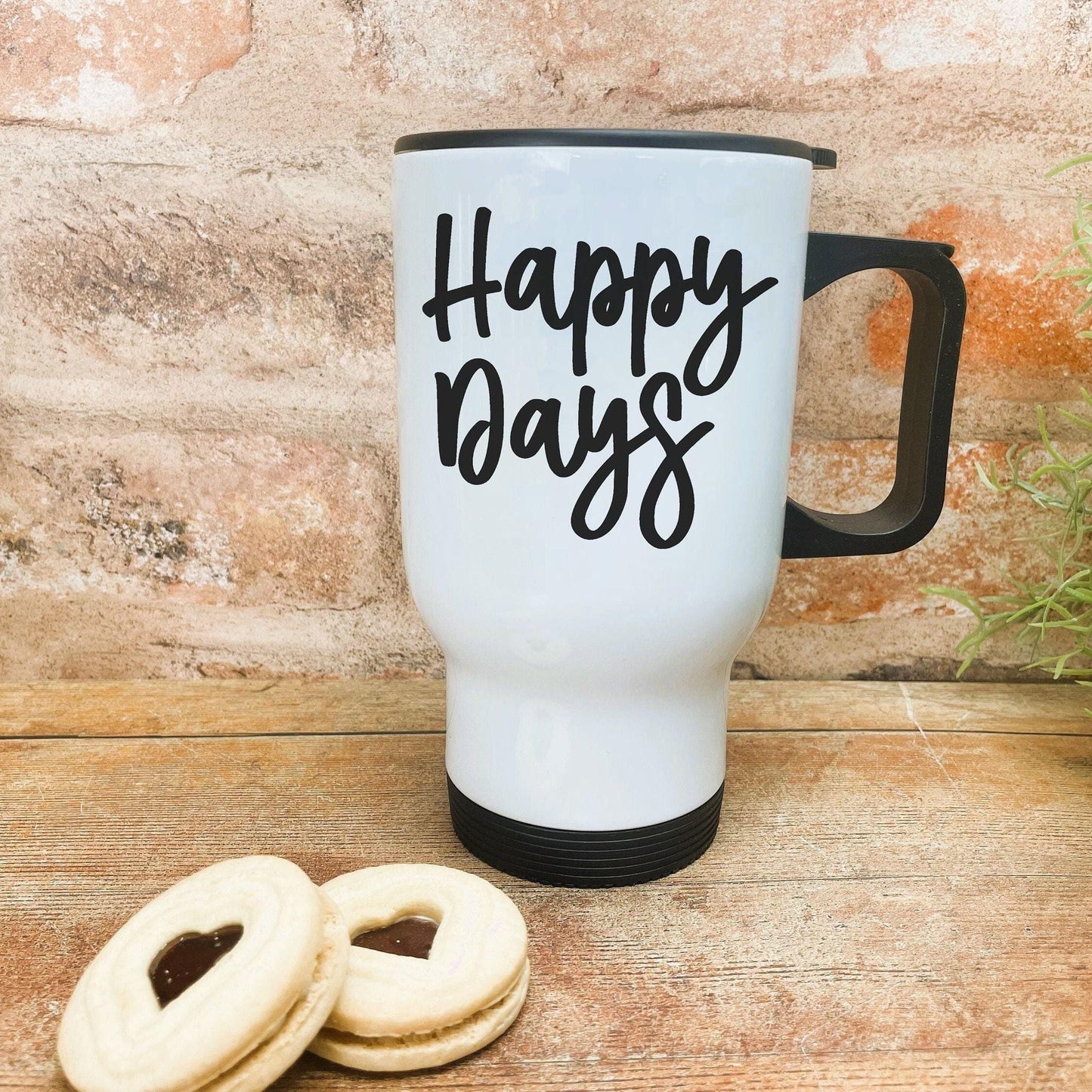 Happy Days - Northern Ireland Dialect - Personalised Travel Mug