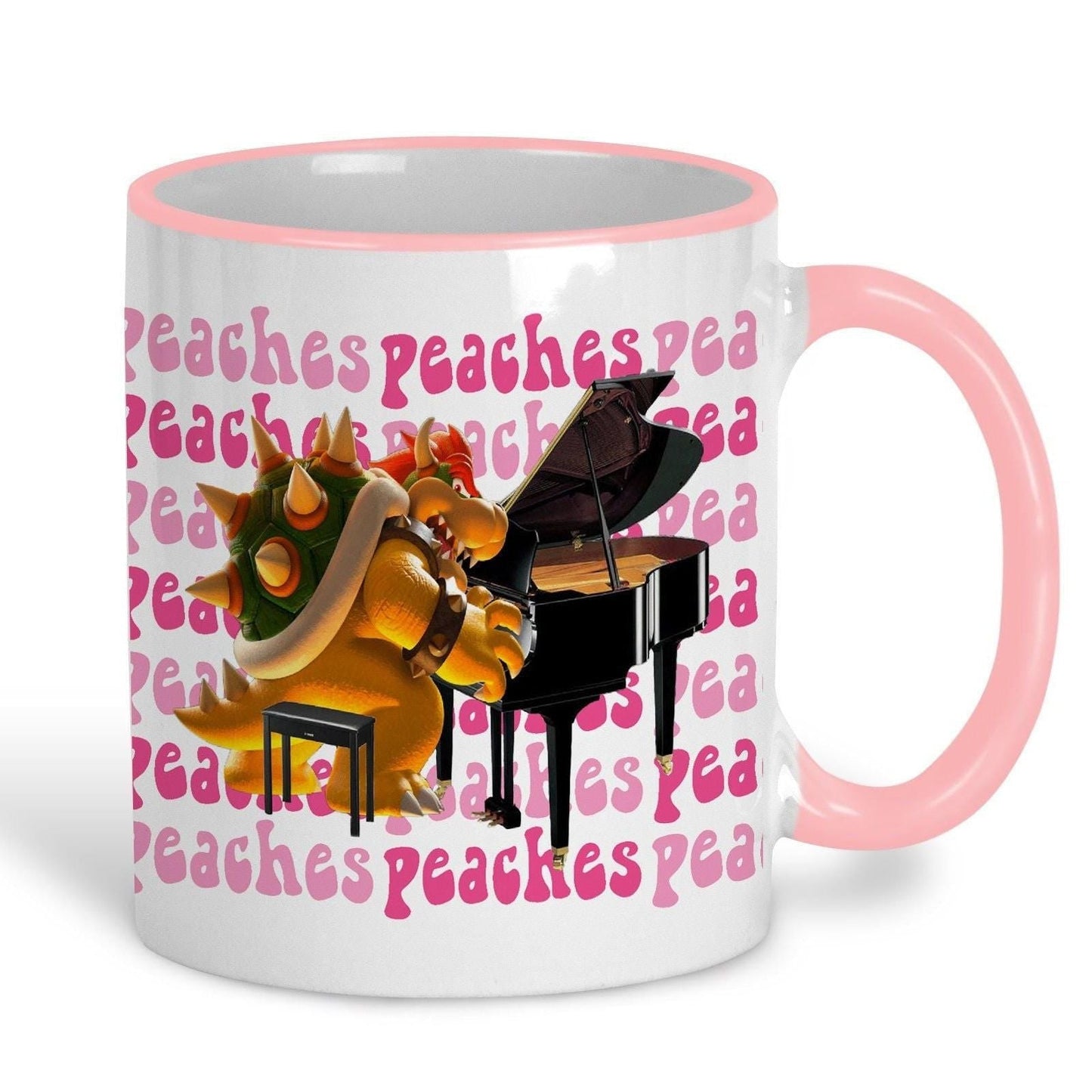 Bowser Peaches Song Mug Super Mario Bros Movie