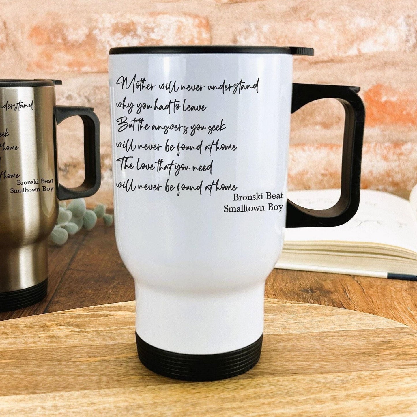 Bronski Beat Smalltown Boy 80s Pop Travel Mug Personalised
