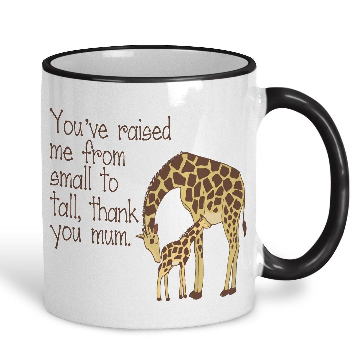 From Small to Tall Giraffe Mother's Day Mug