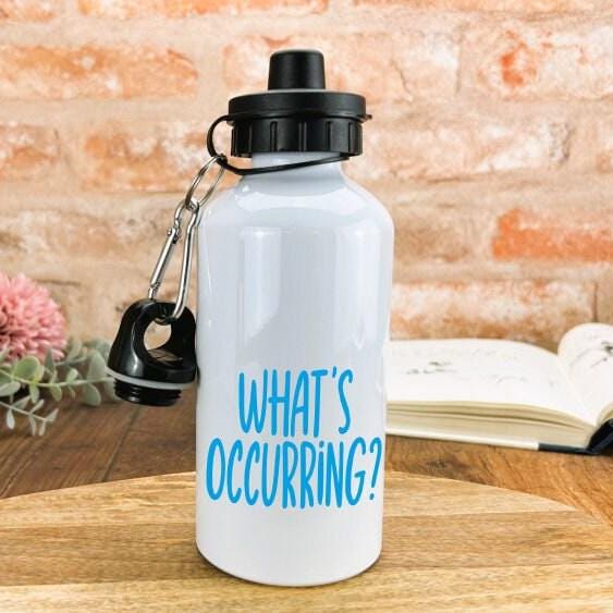 What's Occurring? - Welsh Dialect - Personalised Water Bottle