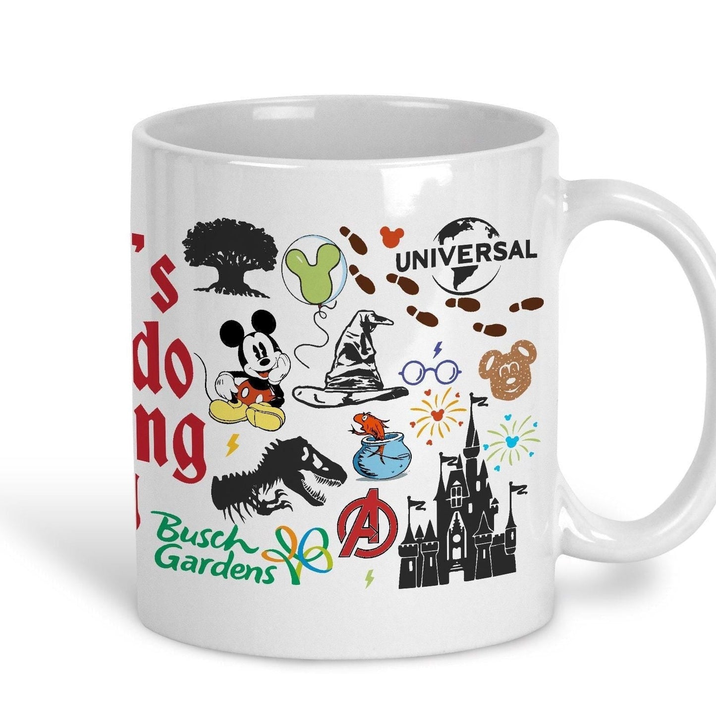 Orlando Planning Mug Personalised Holiday Ceramic Mug