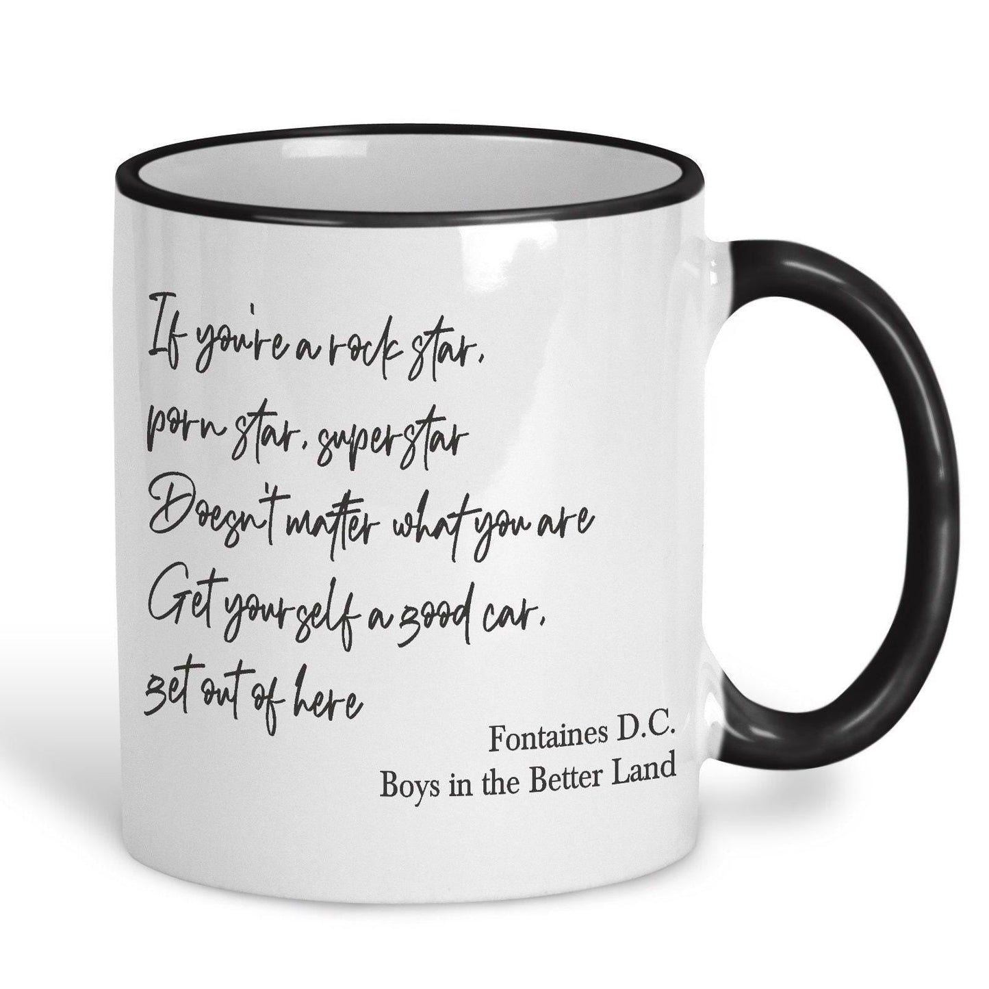 Fontaines D.C. Boys in the Better Land Mug