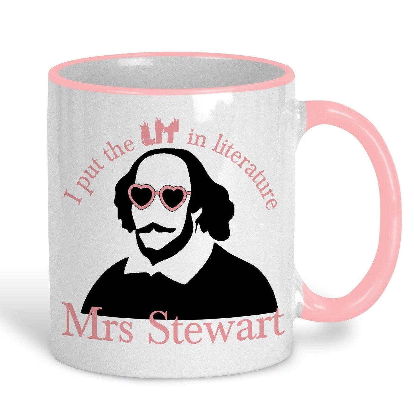Shakespeare English Literature Teacher Personalised Ceramic Mug