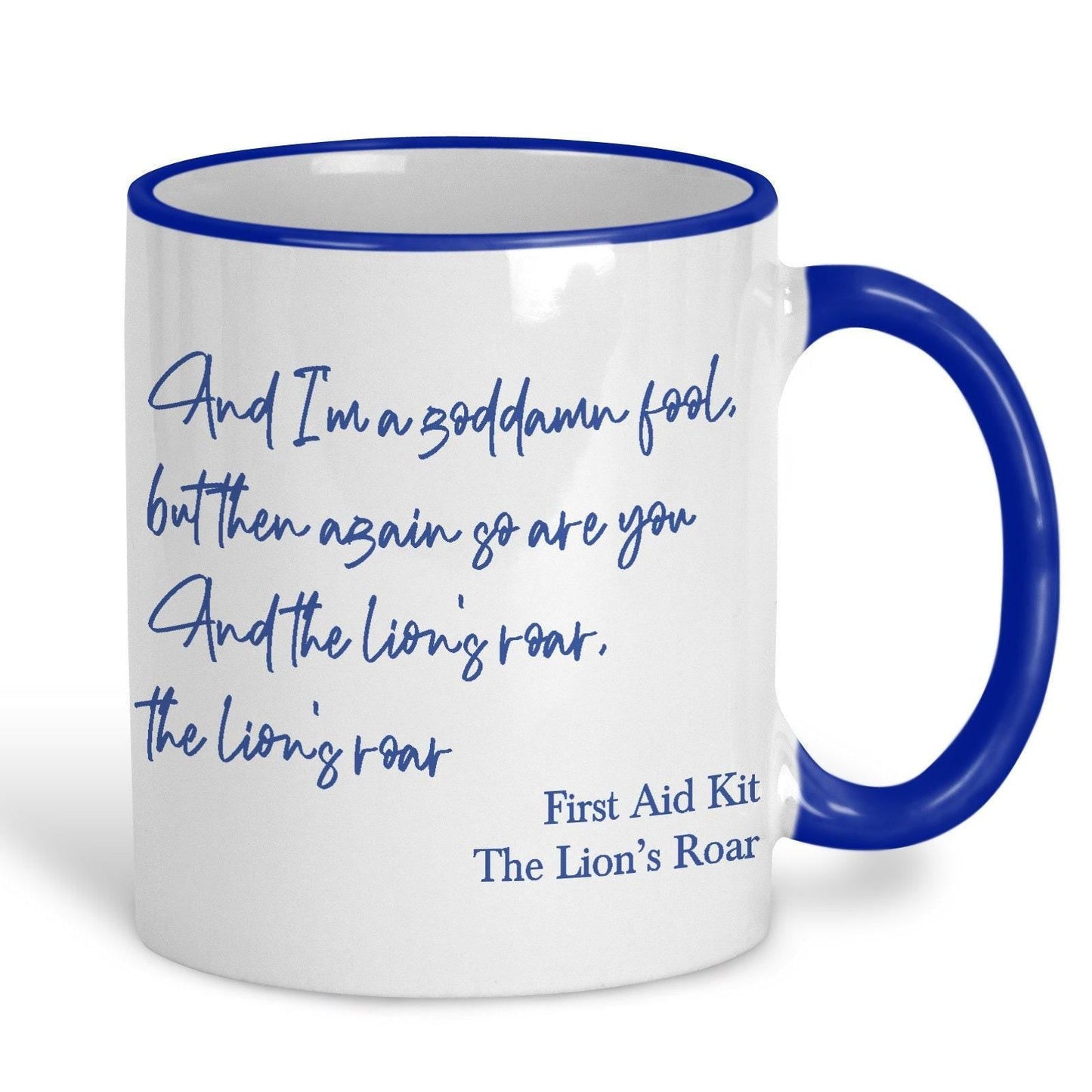 First Aid Kit Band The Lions Roar Mug