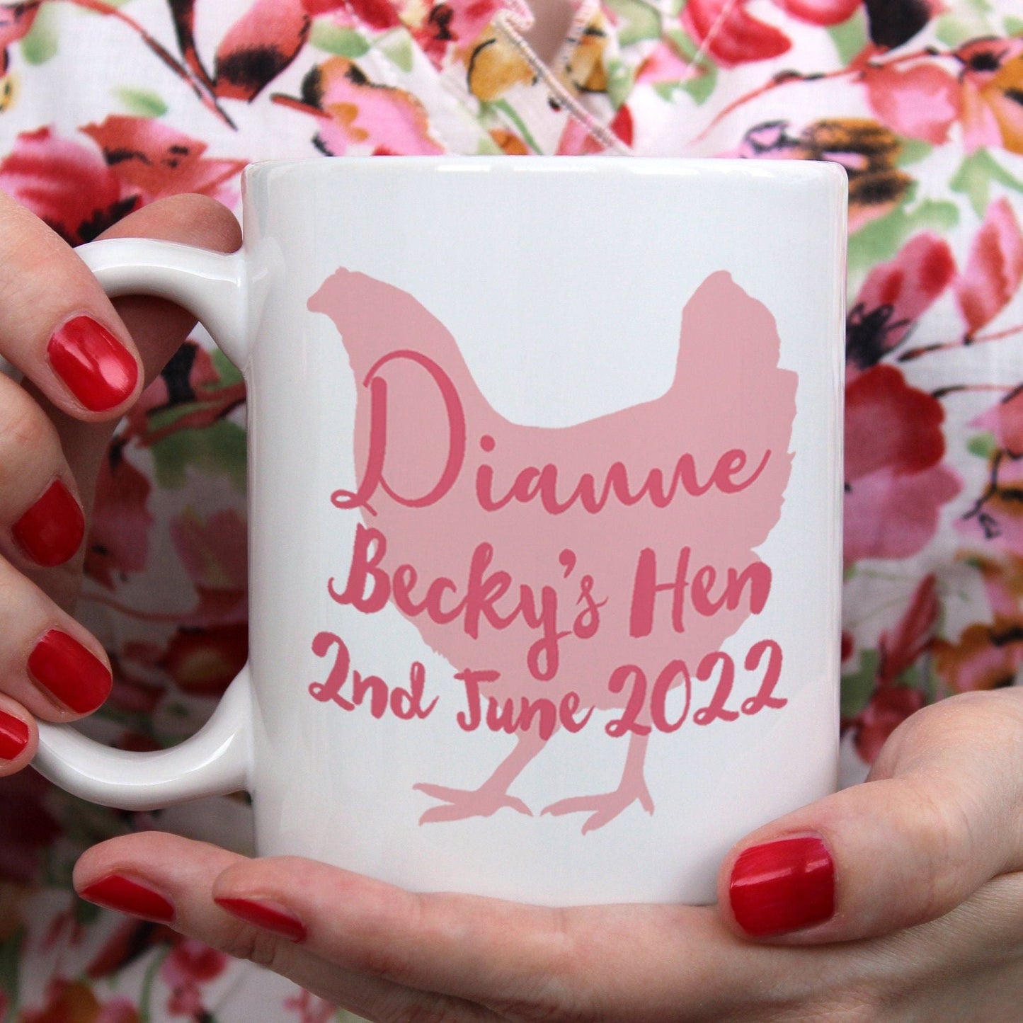Hen Do Party Bridesmaid Maid of Honour Announcement Gift Box Mug Wedding Gift Personalised Bride to Be