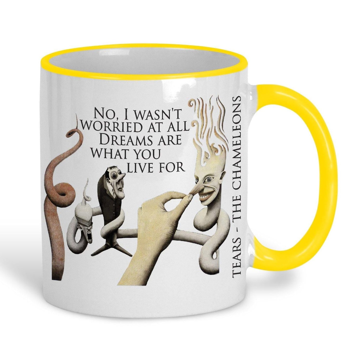 The Chameleons Tears Manchester Band Personalised Ceramic Mug