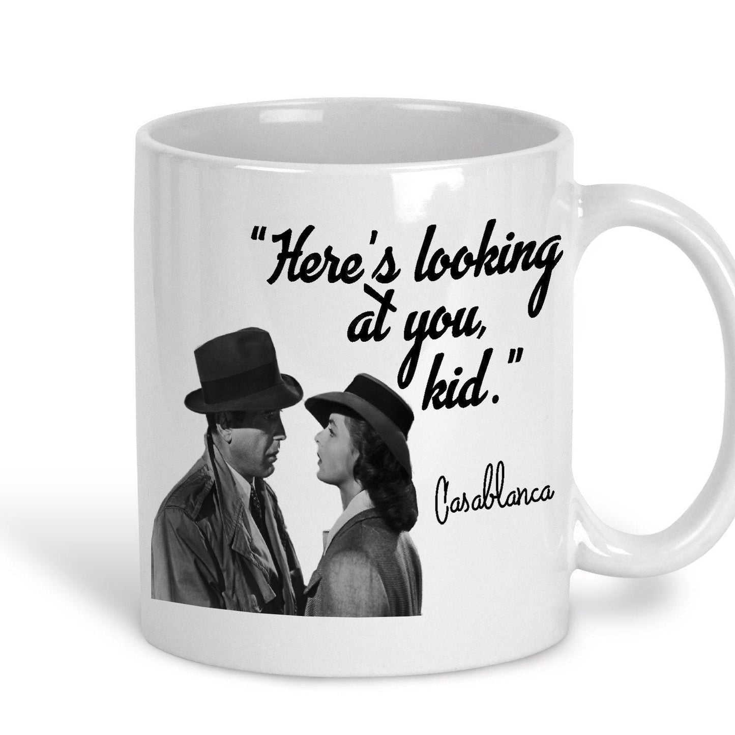 Casablanca "Here's looking at you, kid" Mug