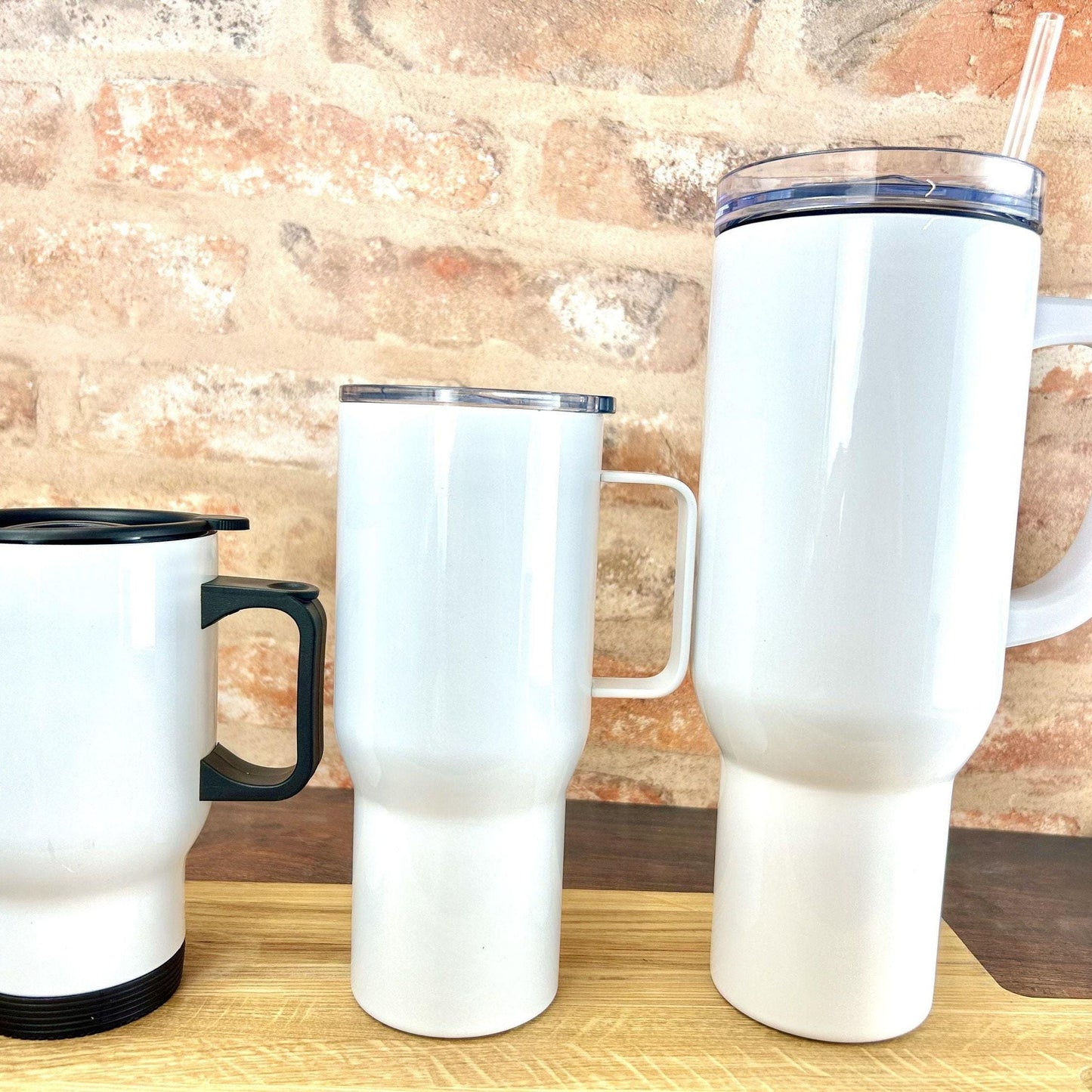 Cream Crackered - Cockney Rhyming Slang Dialect - Personalised Travel Mug