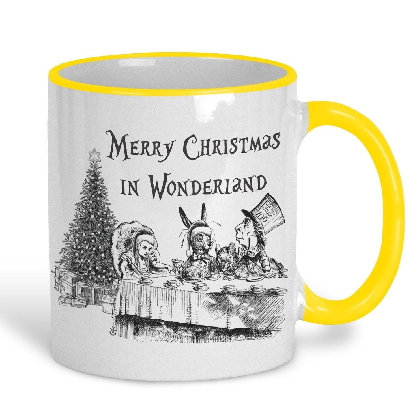 Mad Hatter Tea Party Christmas Mug