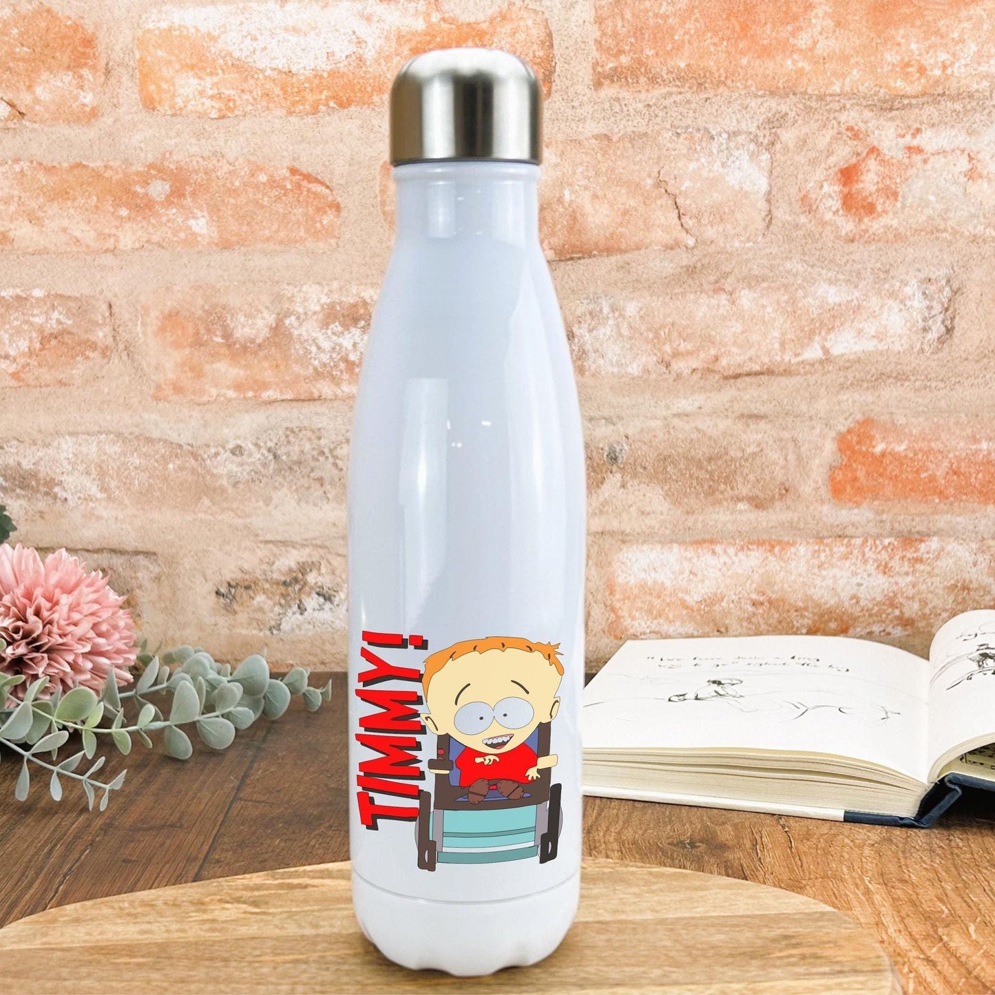Timmy South Park Character Personalised Water Bottle