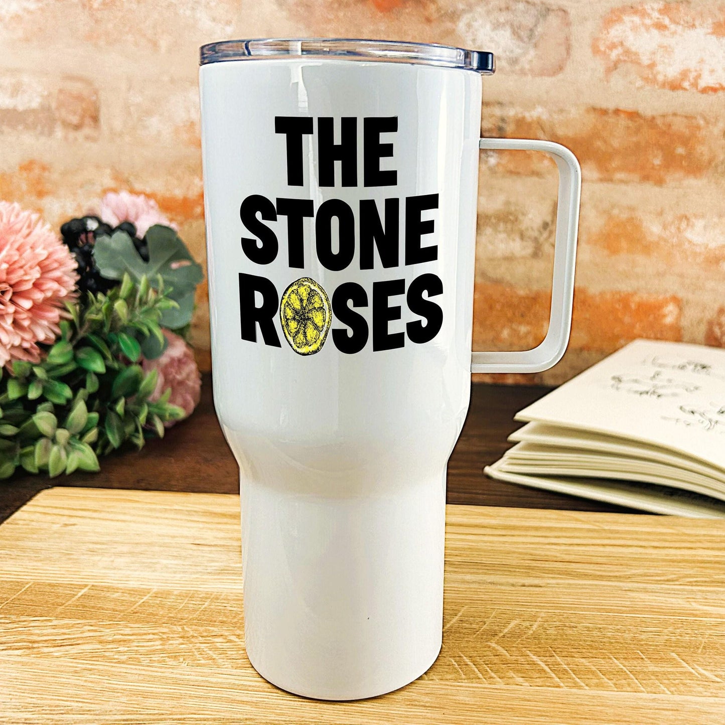 The Stone Roses Logo - Personalised Travel Mug