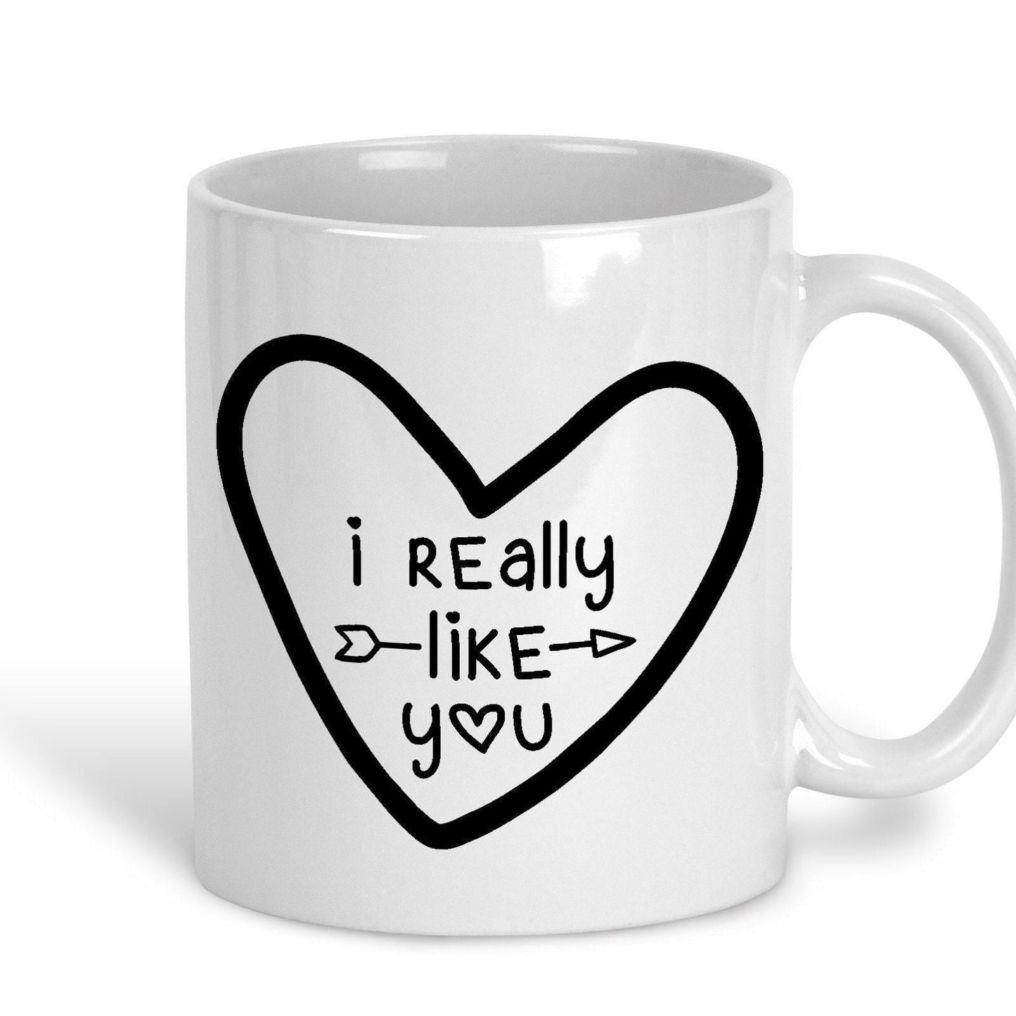 I Really Like You Personalised Mug