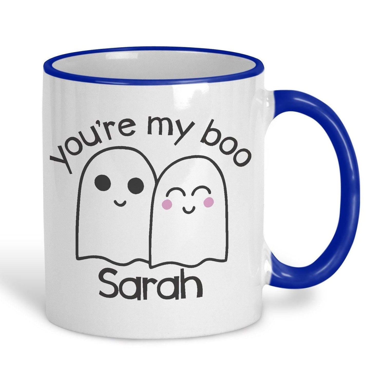 You're My Boo Spooky Ghost Love Personalised Mug Valentine's Day Boyfriend Girlfriend Gift